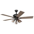 Vaxcel International Clybourn 52In. Ceiling Fan F0042